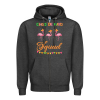 Charcoal Heather Cinco De Mayo Squad Zipper Hoodie - Bettercallsaul