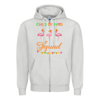Dove Grey Cinco De Mayo Squad Zipper Hoodie - Bettercallsaul