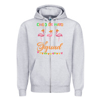 Heather Grey Cinco De Mayo Squad Zipper Hoodie - Bettercallsaul