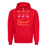 Red Cinco De Mayo Squad Zipper Hoodie - Bettercallsaul