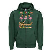 Sports Green Cinco De Mayo Squad Zipper Hoodie - Bettercallsaul