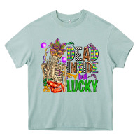 Arona mardi gras dead inside but lucky  with skeleton Heavy Core Tee - AdoDesignShop