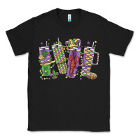 Black mardi gras coffee Classic Tee - MaliasSmallBusiness