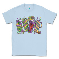 Dusty Blue mardi gras coffee Classic Tee - MaliasSmallBusiness