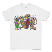 White mardi gras coffee Classic Tee - MaliasSmallBusiness