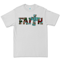 Dove Grey faith christmas cross Premium Tee - AdoDesignShop