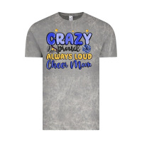Cloud Rock crazy proud always loud cheer mom Vintage Tee - MaliasSmallBusiness