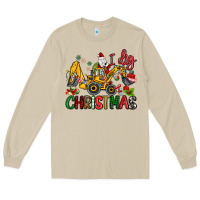 Mushroom I Dig Christmas Long Sleeve Tee - MaliasSmallBusiness