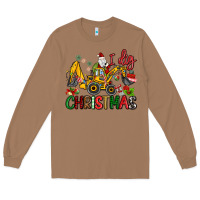 Toasted Coconut I Dig Christmas Long Sleeve Tee - MaliasSmallBusiness