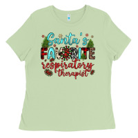 Matcha santa s favorite respiratory therapist Ladies Tee - JahusDesignShop