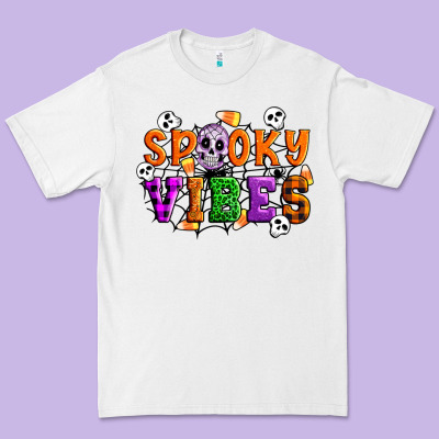 Spooky Vibes Premium Tee Designed By Artiststas