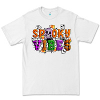 White Spooky vibes Premium Tee - Artiststas