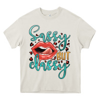 Cream sassy but classy Heavy Core Tee - JahusDesignShop