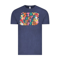 Vintage Denim stay trippy little hippie Vintage Tee - MaliasSmallBusiness