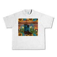 Lunar Rock boot cactus sunflower gemstone Urban Heavy Tee - AdoDesignShop