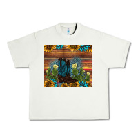 Pistachio boot cactus sunflower gemstone Urban Heavy Tee - AdoDesignShop