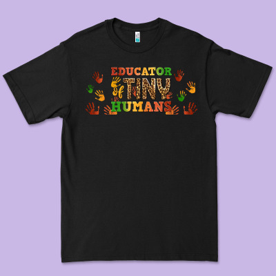 Educator Of Tiny Humans Libbey Glass Premium Tee Designed By Bundleandbundleshop