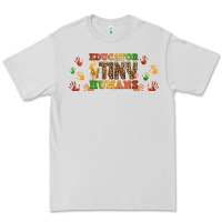 Dove Grey educator of tiny humans libbey glass Premium Tee - BundleAndBundleShop