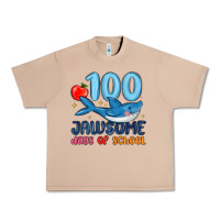 Burro 100 jawsome days of school Urban Heavy Tee - MaliasSmallBusiness