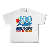 Lunar Rock 100 jawsome days of school Urban Heavy Tee - MaliasSmallBusiness