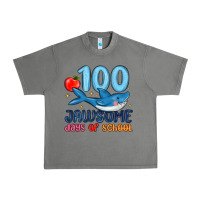 Tornado 100 jawsome days of school Urban Heavy Tee - MaliasSmallBusiness