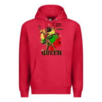 Cardinal little melanin queen Premium Hoodie - CowGirlArtShop
