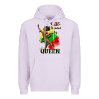 Lilac little melanin queen Premium Hoodie - CowGirlArtShop