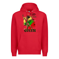 Red little melanin queen Premium Hoodie - CowGirlArtShop