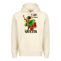 Sandshell little melanin queen Premium Hoodie - CowGirlArtShop