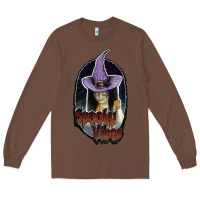 Chestnut spooky vibes Long Sleeve Tee - JahusDesignShop