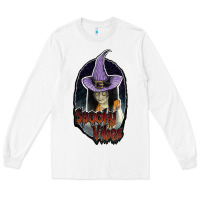White spooky vibes Long Sleeve Tee - JahusDesignShop
