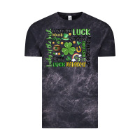 Cloud Black st. patricks day Vintage Tee - MaliasSmallBusiness