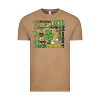 Vintage Coffee st. patricks day Vintage Tee - MaliasSmallBusiness