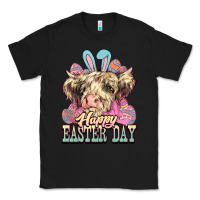 Black Easter Day Cow Classic Tee - NancyCooperArtShop