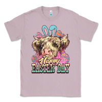 Lilac Easter Day Cow Classic Tee - NancyCooperArtShop