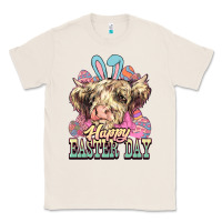 Natural Easter Day Cow Classic Tee - NancyCooperArtShop