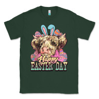 Sports Green Easter Day Cow Classic Tee - NancyCooperArtShop