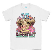 White Easter Day Cow Classic Tee - NancyCooperArtShop