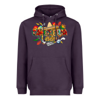 Plum cinco de mayo cafeteria lady Heavyweight Hoodie - CowGirlArtShop