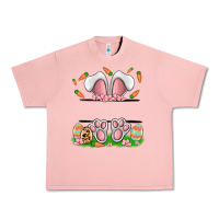Salmon easter costom name rabbit Urban Heavy Tee - MaliasSmallBusiness
