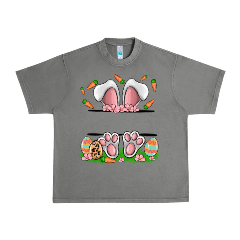 Easter Costom Name Rabbit Urban Heavy Tee by MaliasSmallBusiness | Teevron