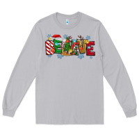 Moon Dust Christmas Believe Long Sleeve Tee - MaliasSmallBusiness