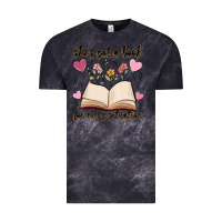 Cloud Black she's got a book for every situation Vintage Tee - MaliasSmallBusiness