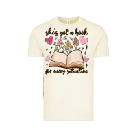 Vintage Arctic she's got a book for every situation Vintage Tee - MaliasSmallBusiness