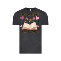 Vintage Black she's got a book for every situation Vintage Tee - MaliasSmallBusiness