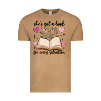 Vintage Camel she's got a book for every situation Vintage Tee - MaliasSmallBusiness