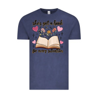 Vintage Denim she's got a book for every situation Vintage Tee - MaliasSmallBusiness