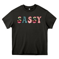 Asphalt sassy Heavy Core Tee - JahusDesignShop