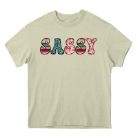 Mossy sassy Heavy Core Tee - JahusDesignShop