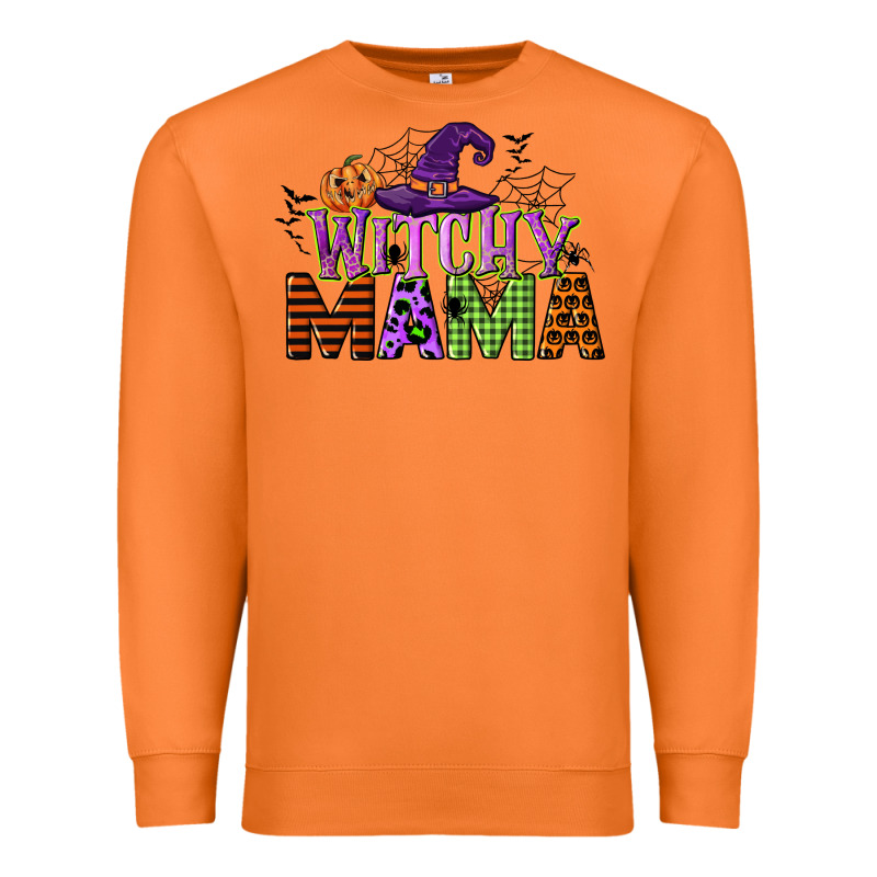 Witchy Mama Premium Sweatshirt by CowGirlArtShop | Teevron